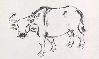 十二生肖邮票怎么画 牛怎么画简笔画